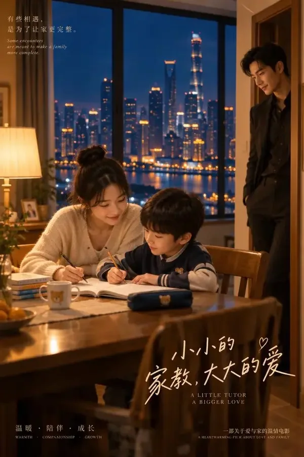 短剧《总裁的合约家教》封面图，甜宠题材，共80集