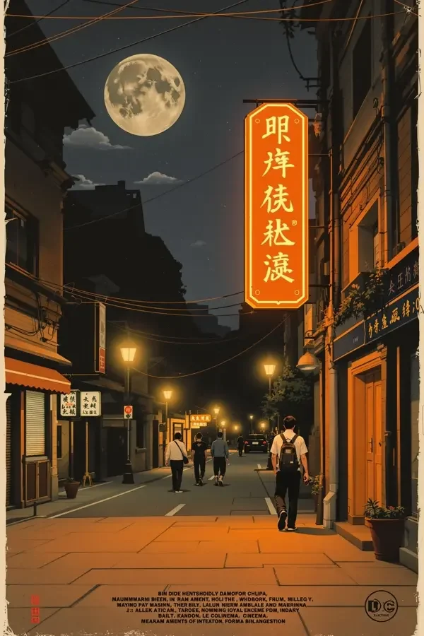 短剧《灯牌下的重生：九零年代我开了家剧场》封面图，穿越重生题材，共96集